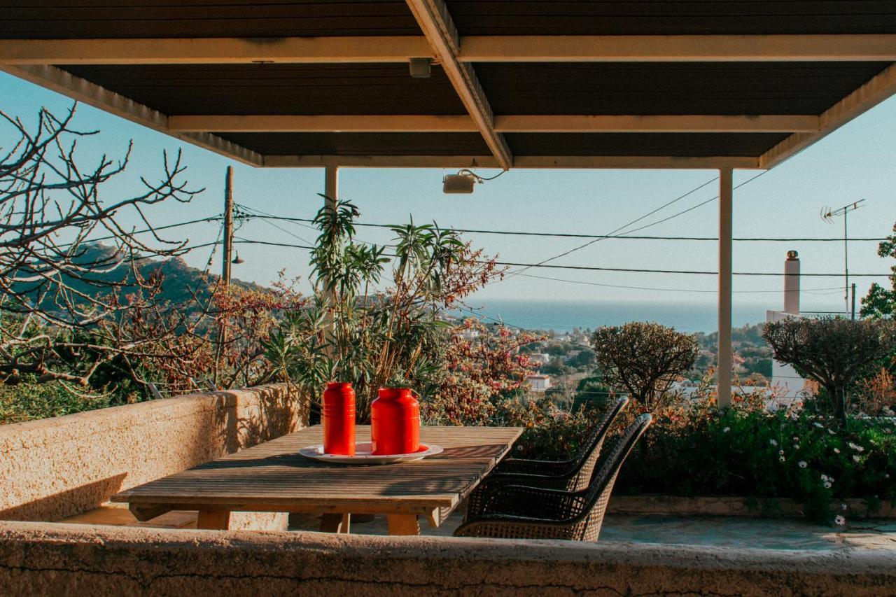 Pool And Sea View Apartments Agia Marina  المظهر الخارجي الصورة