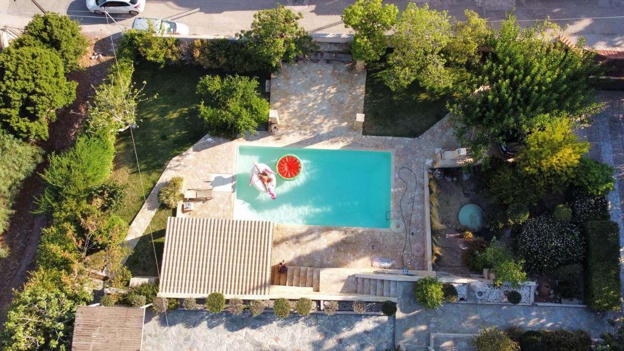 Pool And Sea View Apartments Agia Marina  المظهر الخارجي الصورة