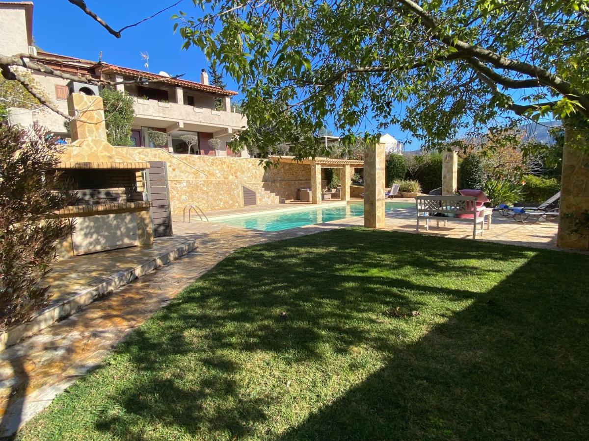 Pool And Sea View Apartments Agia Marina  المظهر الخارجي الصورة